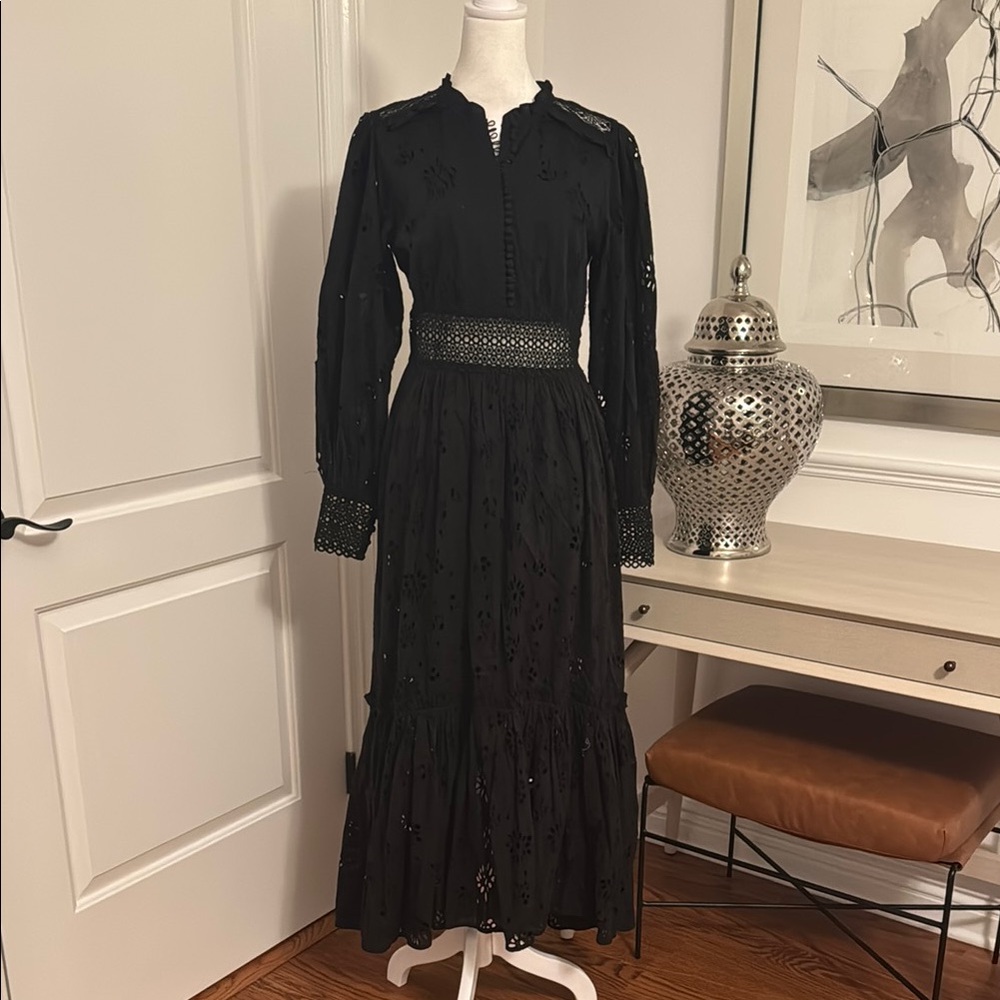 All Saints Black Dress